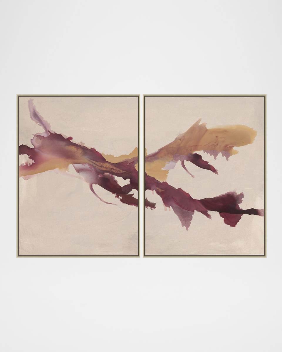 "Let's Go" Framed Giclee Diptych by Van Garret, 40.75" x 53.75"